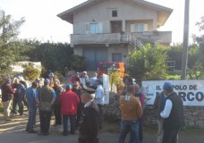 nella foto di archivio novetv, la casa della famiglia pacetto