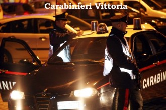 carabinieri vittoria notte