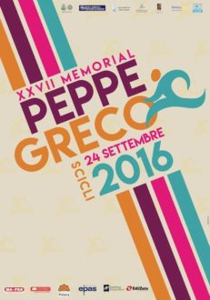 Memorial Peppe Greco 2016. Sabato 24 Settembre